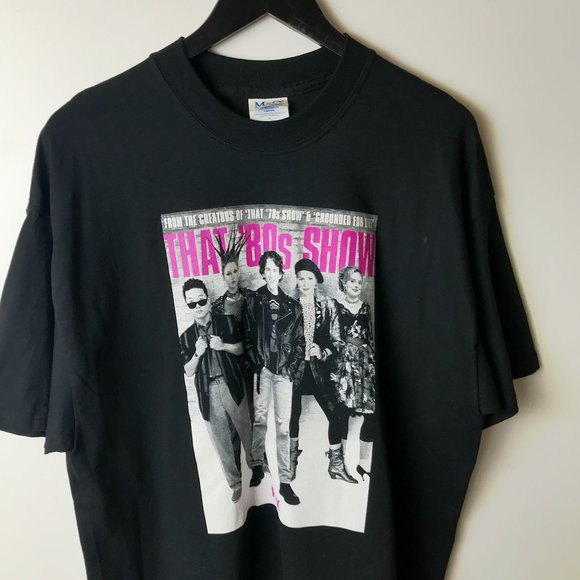 Vintage Y2K That '80s Show T Shirt Adult Black XL Extra Large American Sitcom - Picture 15 of 16
